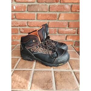 Refrigiwear Shoes Black Orange Size 12 Safety Toe - Vibram